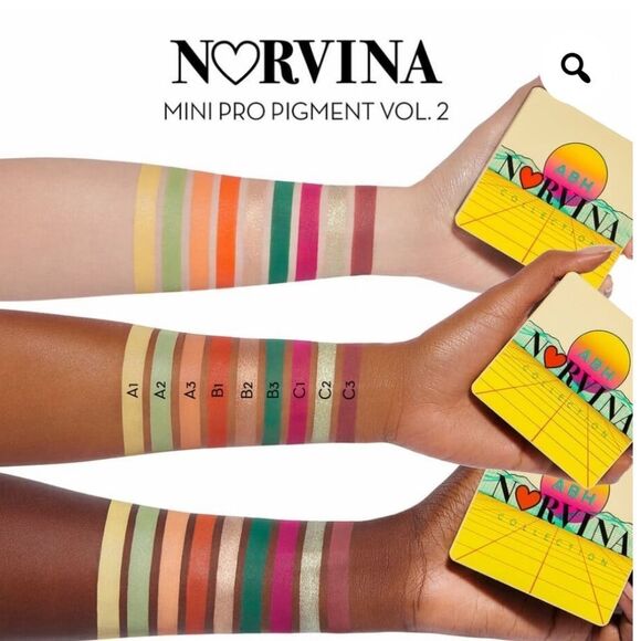 Anastasia ABH Norvina Collection Mini Pro Pigment Palette Vol. 2 - Picture 8 of 8